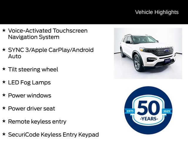 Certified 2023 Ford Explorer XLT w/ Equipment Group 202A image 21