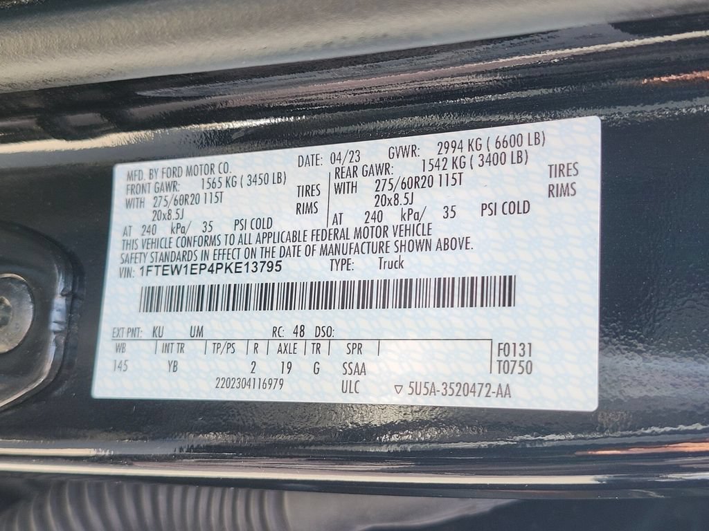 Certified 2023 Ford F150 XLT w/ Equipment Group 302A High AWD/4WD image 33