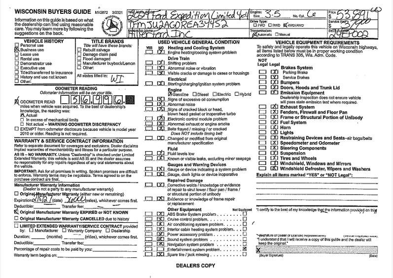 Certified 2024 Ford Expedition Limited AWD/4WD image 47