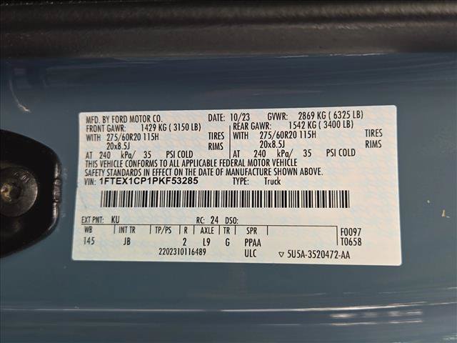 Certified 2023 Ford F150 XL w/ STX Appearance Package RWD image 25