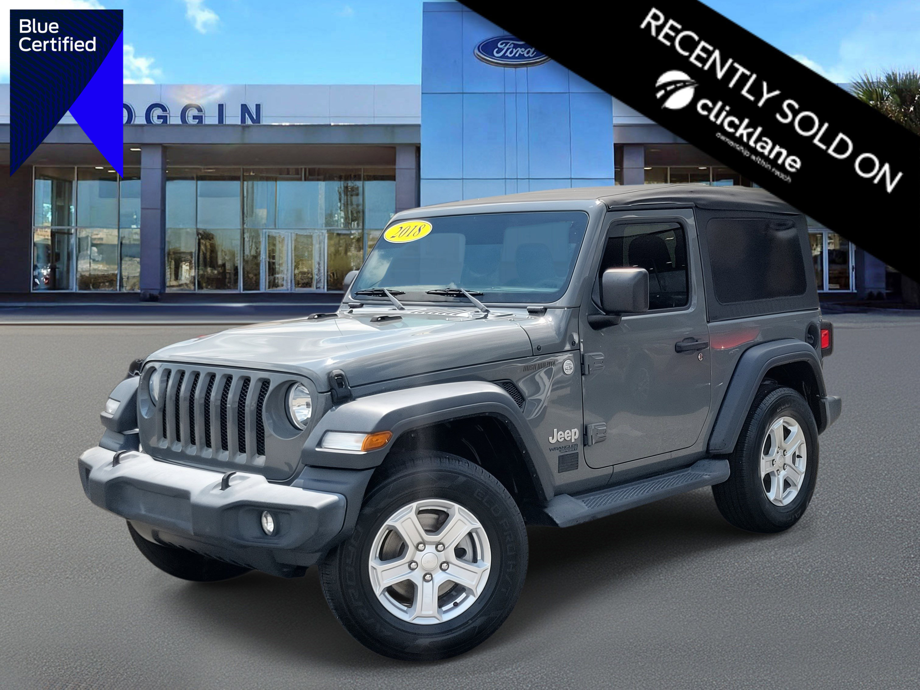 Used 2018 Jeep Wrangler Sport S