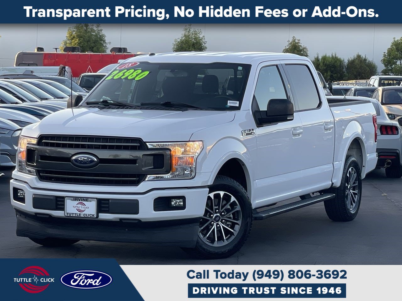 Certified 2018 Ford F150 XLT w/ Equipment Group 302A Luxury RWD image 1
