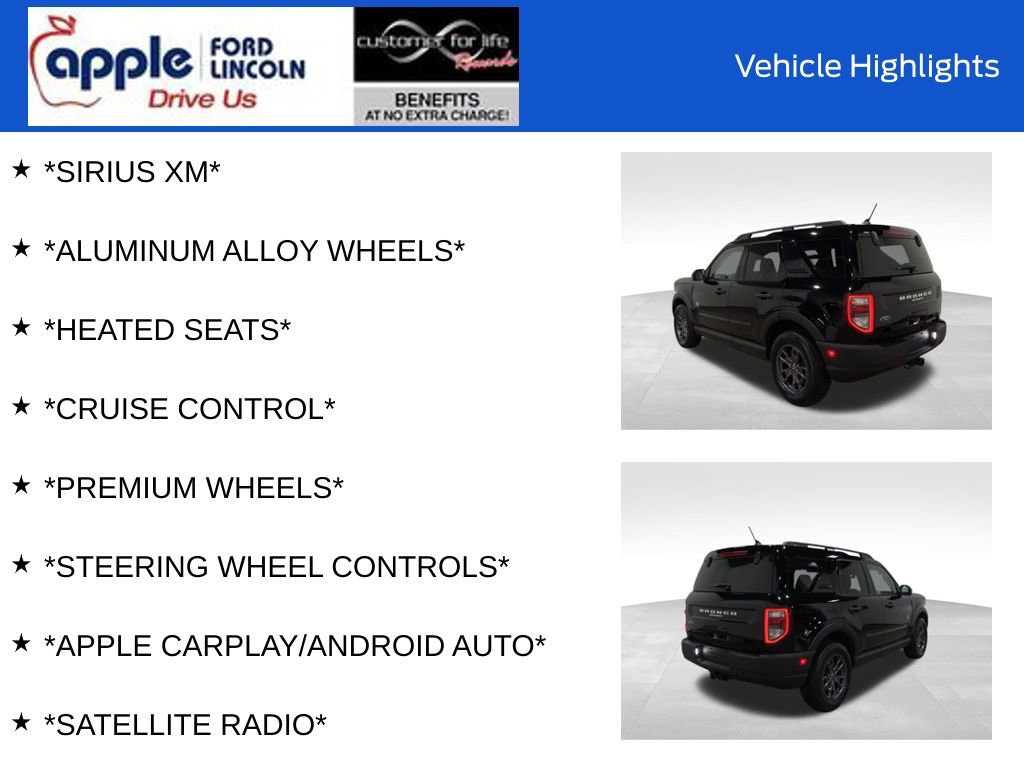 Certified 2023 Ford Bronco Sport Big Bend w/ Convenience Package image 11