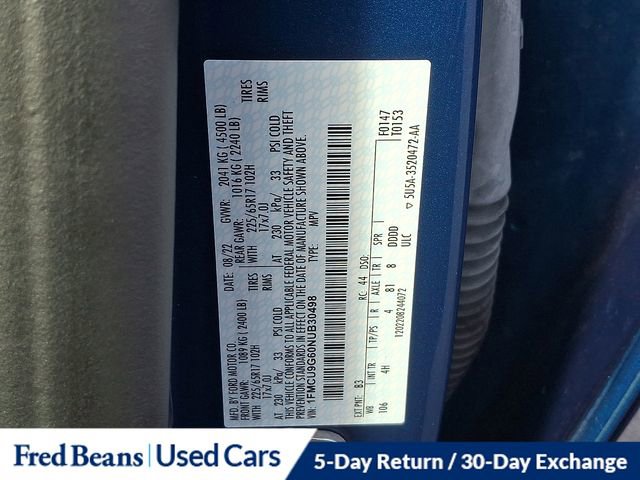 Certified 2022 Ford Escape SE w/ Convenience Package image 26