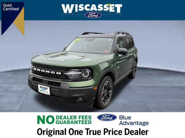 Certified 2025 Ford Bronco Sport Outer Banks w/ Outer Banks Tech Package+
