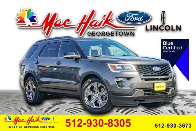 Certified 2018 Ford Explorer Sport w/ Equipment Group 401A