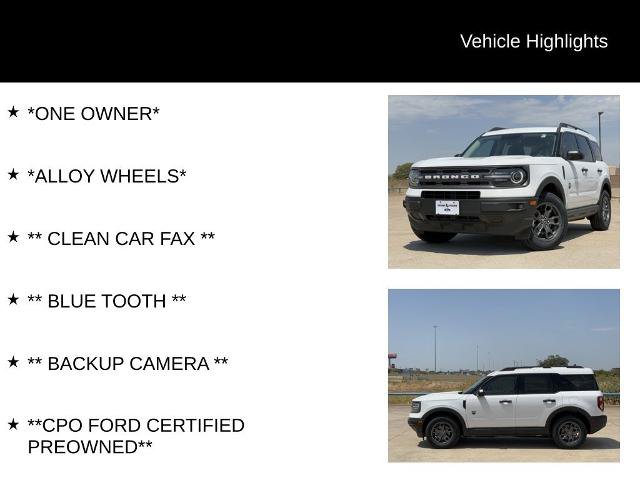 Certified 2024 Ford Bronco Sport Big Bend w/ Convenience Package AWD/4WD image 4