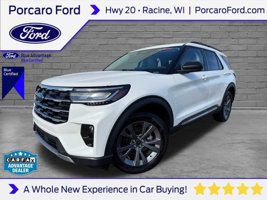 Certified 2025 Ford Explorer Active w/ Active Comfort Package