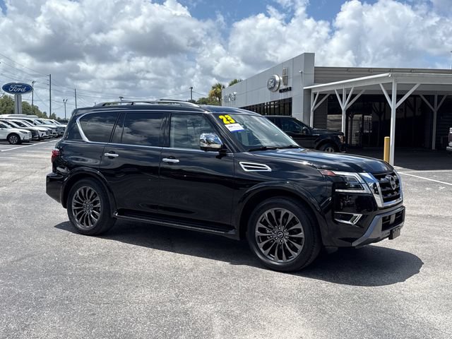 Used 2023 Nissan Armada Platinum w/ Captain's Chairs Package AWD/4WD image 5