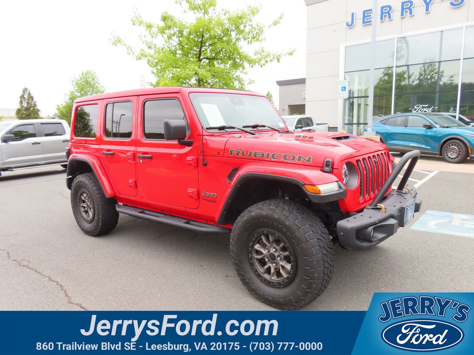 Used 2022 Jeep Wrangler Unlimited Rubicon w/ Trailer Tow Package AWD/4WD image 1