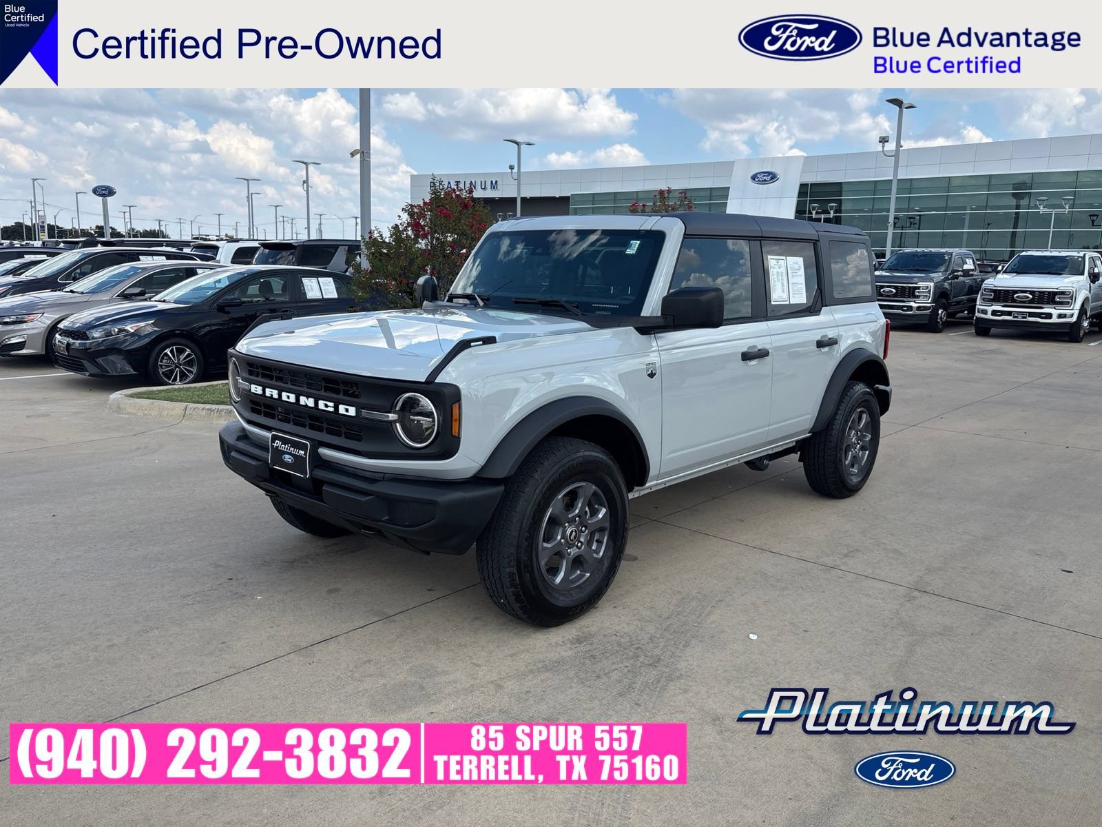 Certified 2026 Ford Bronco Big Bend