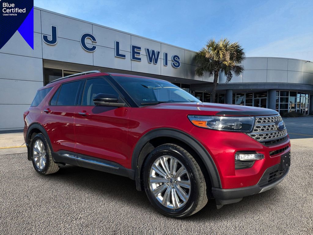 Certified 2020 Ford Explorer Limited w/ Class III Trailer Tow Package
