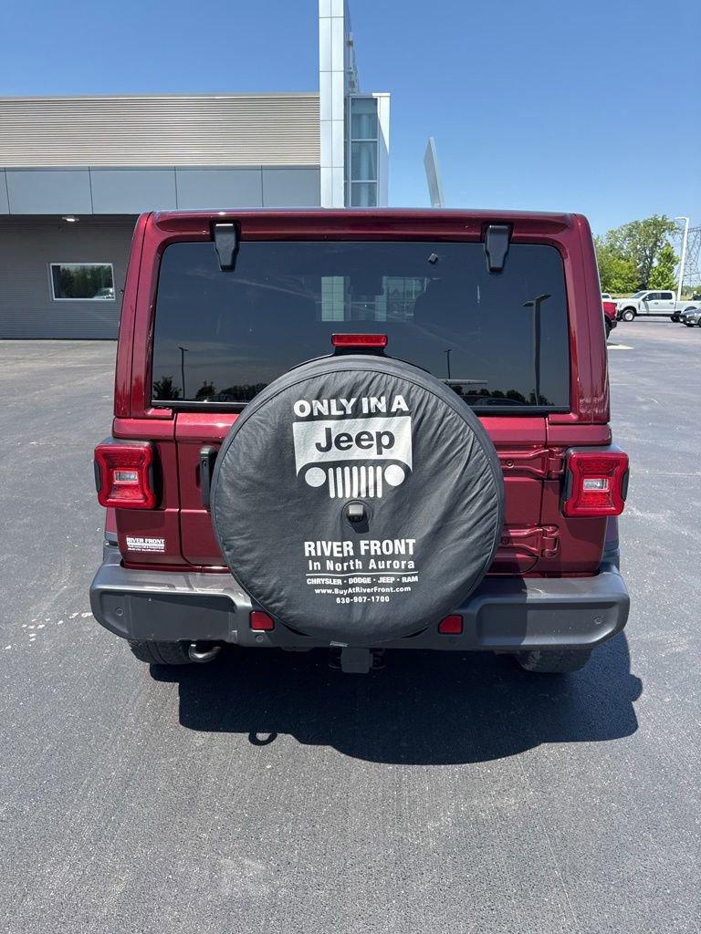Used 2021 Jeep Wrangler Unlimited Sahara AWD/4WD image 4