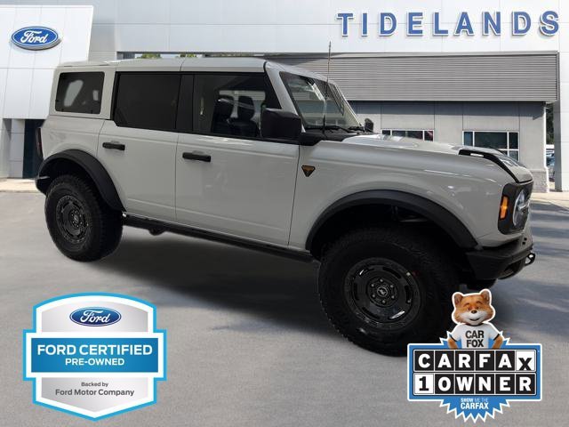 Certified 2025 Ford Bronco Badlands w/ Sasquatch Package AWD/4WD 360° Tour