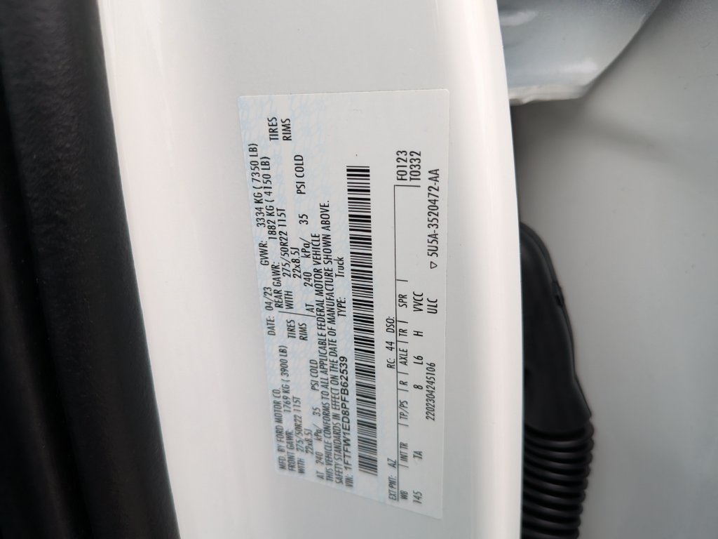 Certified 2023 Ford F150 Limited AWD/4WD image 39