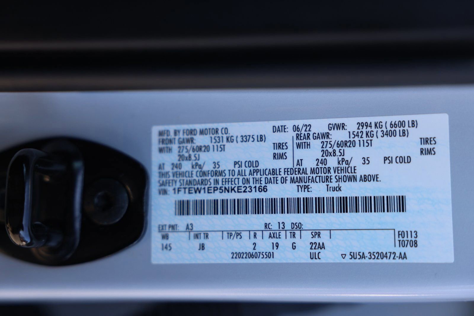 Certified 2022 Ford F150 XL w/ STX Appearance Package image 35