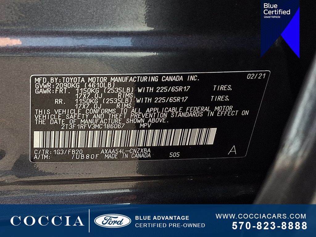 Used 2021 Toyota RAV4 LE AWD/4WD image 26