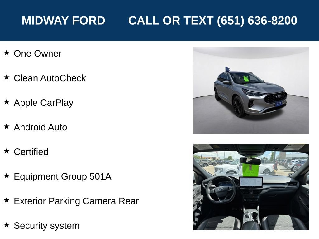 Certified 2023 Ford Escape ST-Line Elite AWD/4WD image 7