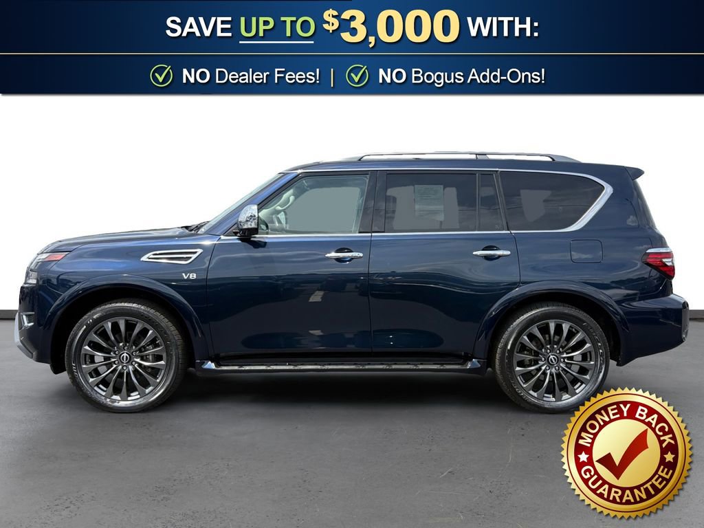 Used 2022 Nissan Armada Platinum w/ Cargo Package RWD image 2
