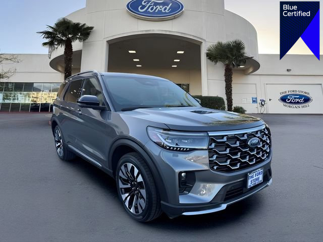 Certified 2025 Ford Explorer Platinum w/ LUX Leather Package