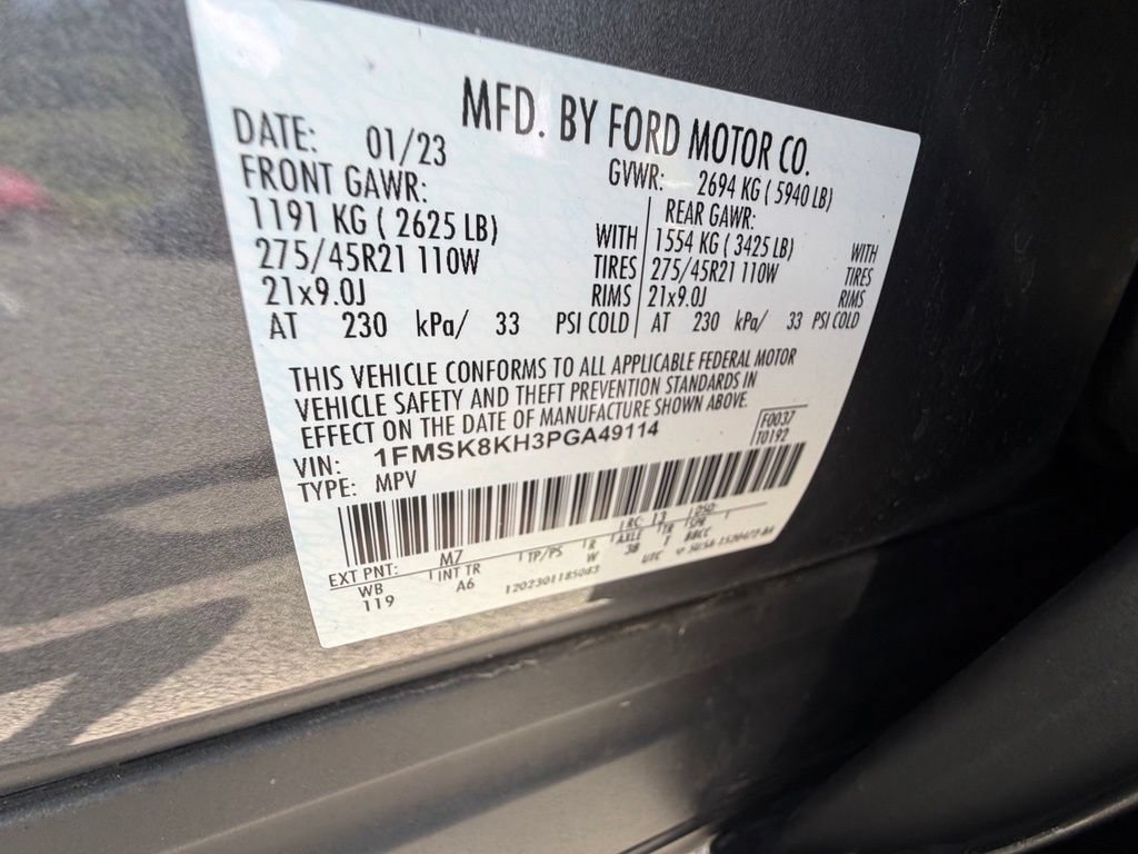 Certified 2023 Ford Explorer ST-Line AWD/4WD image 56