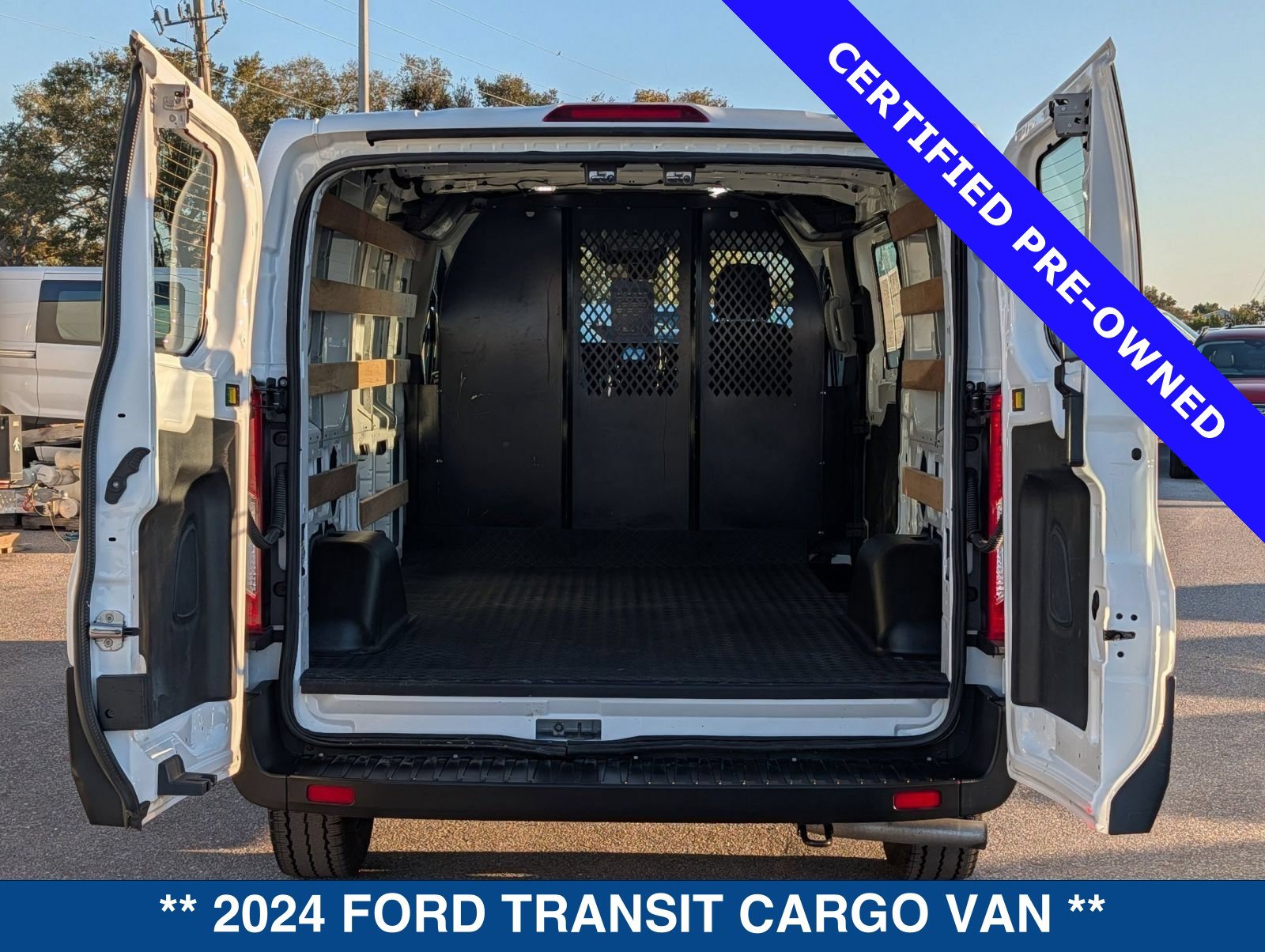Certified 2024 Ford Transit 250 Low Roof w/ Exterior Upgrade Package RWD image 14