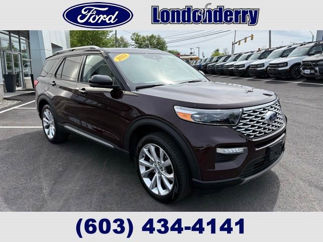 Certified 2023 Ford Explorer Platinum w/ Equipment Group 601A AWD/4WD image 1