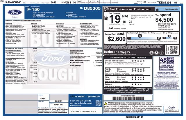Certified 2026 Ford F150 XLT w/ Equipment Group 302A MID AWD/4WD image 36
