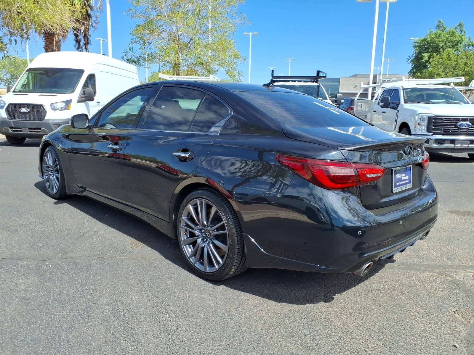 Used 2023 INFINITI Q50 Red Sport 400 w/ Black Opal Edition RWD image 6