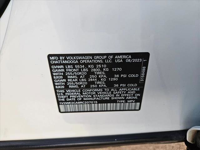 Used 2024 Volkswagen Atlas Cross Sport SE FWD image 20