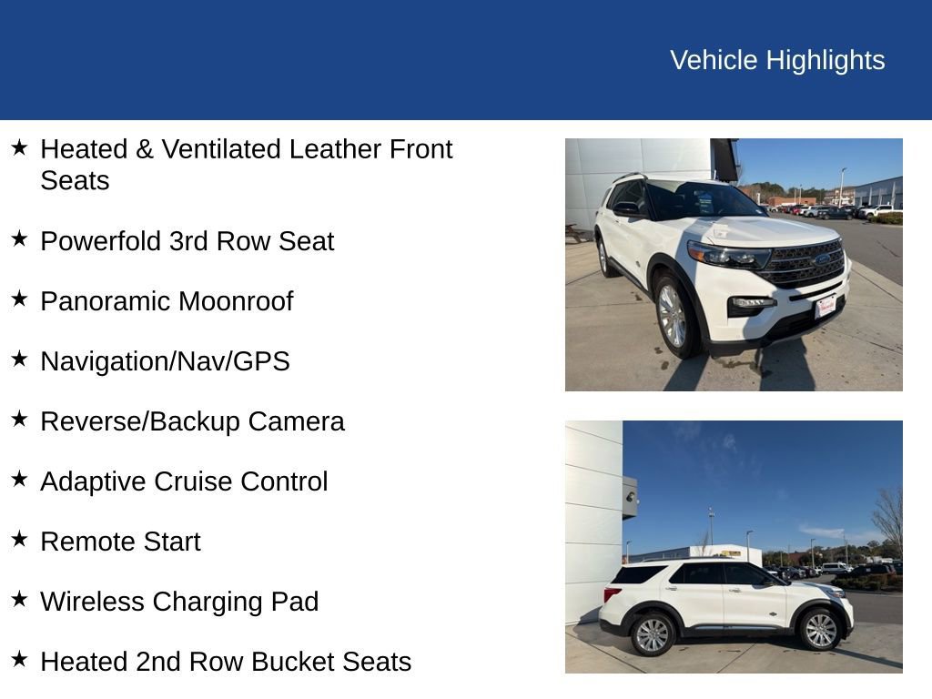 Certified 2023 Ford Explorer King Ranch w/ Technology Package image 35