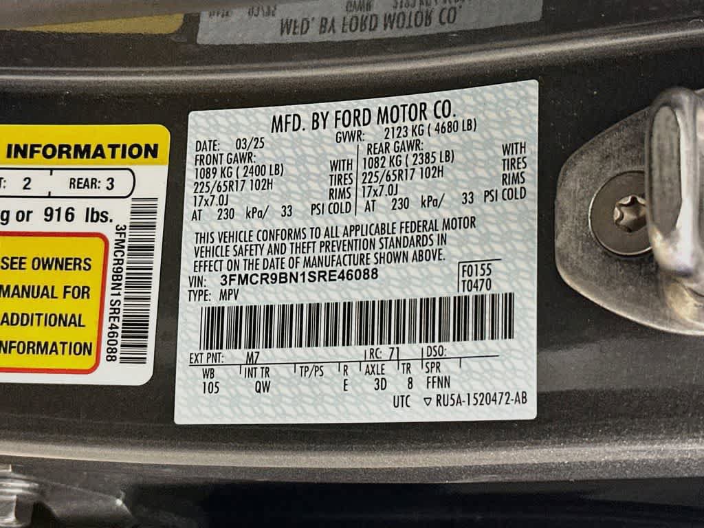 Certified 2025 Ford Bronco Sport Big Bend AWD/4WD image 22