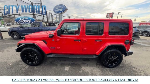 Used 2025 Jeep Wrangler Sahara 4xe image 2