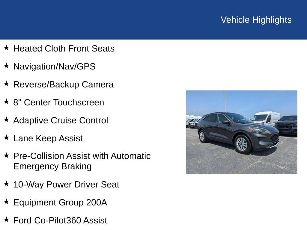 Certified 2020 Ford Escape SE FWD image 28