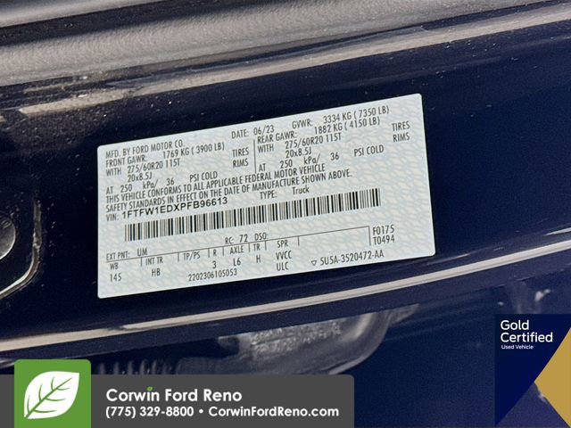 Certified 2023 Ford F150 Lariat image 38