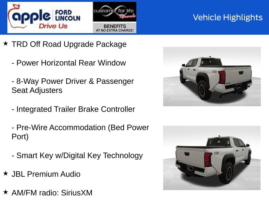 Used 2025 Toyota Tacoma TRD Off-Road w/ TRD Off Road Upgrade Package image 12