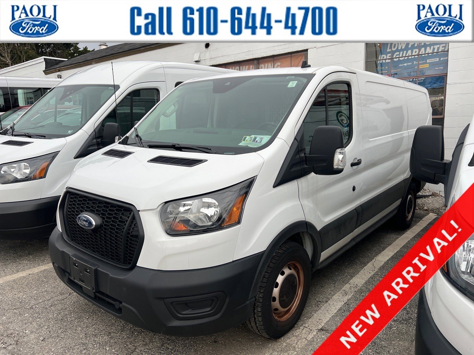 Certified 2023 Ford Transit 150 Low Roof w/ Load Area Protection Package image 1