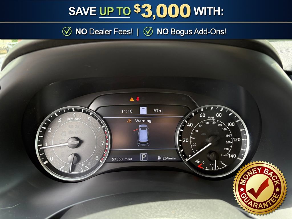 Used 2022 Nissan Armada Platinum w/ Captain's Chairs Package RWD image 19