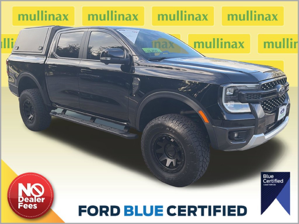 Certified 2025 Ford Ranger Lariat w/ FX4 Off-Road Package AWD/4WD 360° Tour