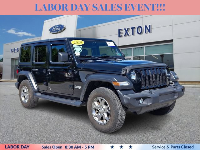 Used 2020 Jeep Wrangler Unlimited Sport AWD/4WD image 1