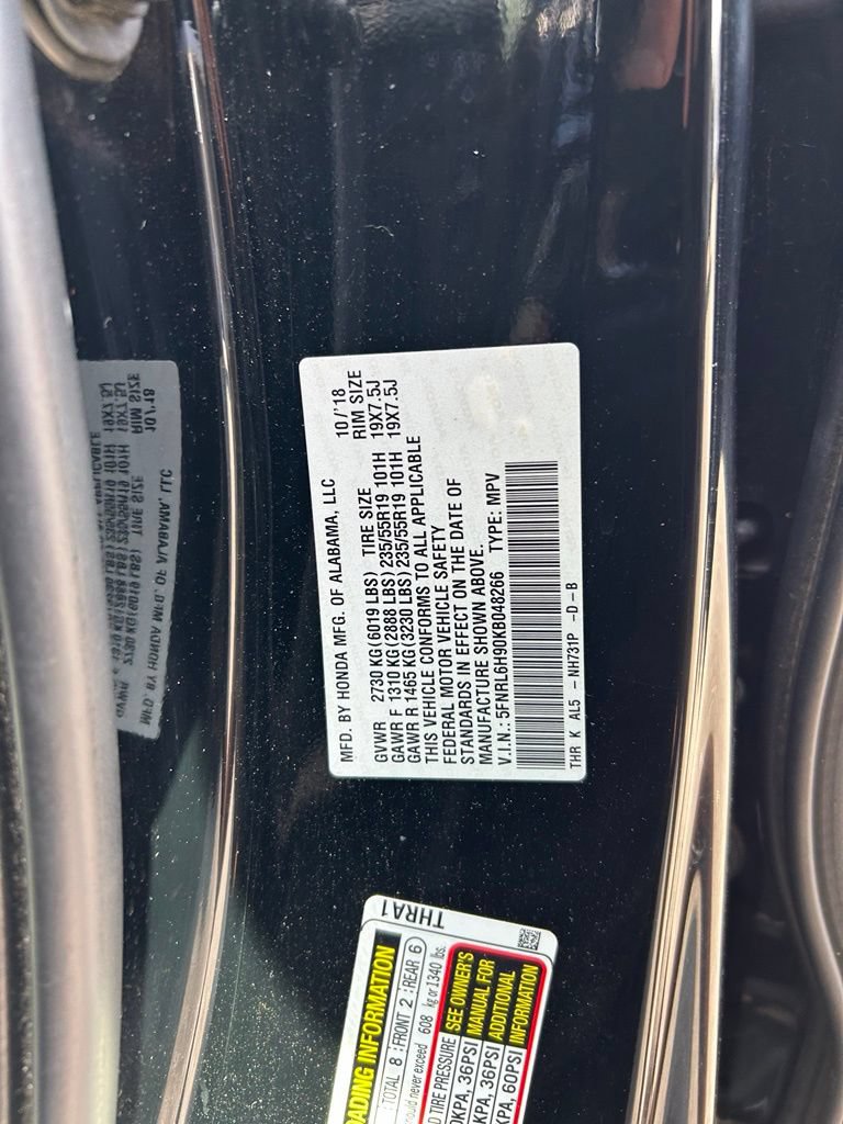 Used 2019 Honda Odyssey Elite image 12