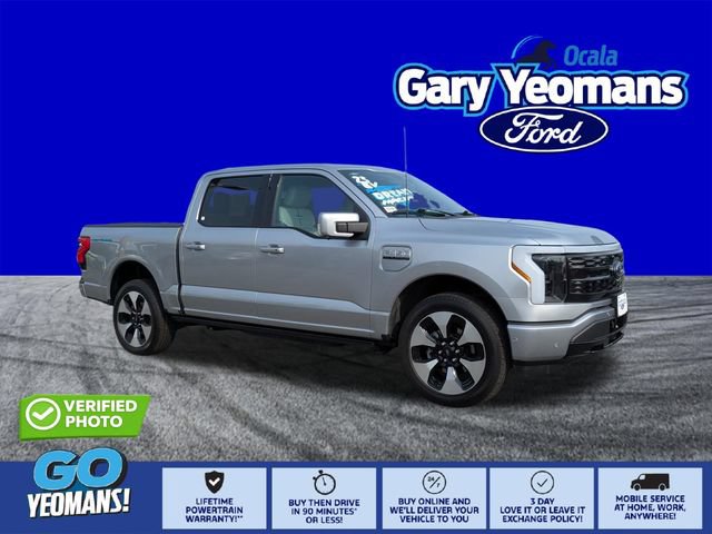 Certified 2023 Ford F150 Lightning Platinum