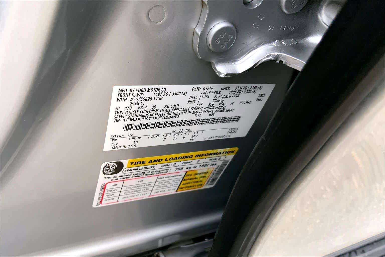 Certified 2019 Ford Expedition Max Limited RWD image 33