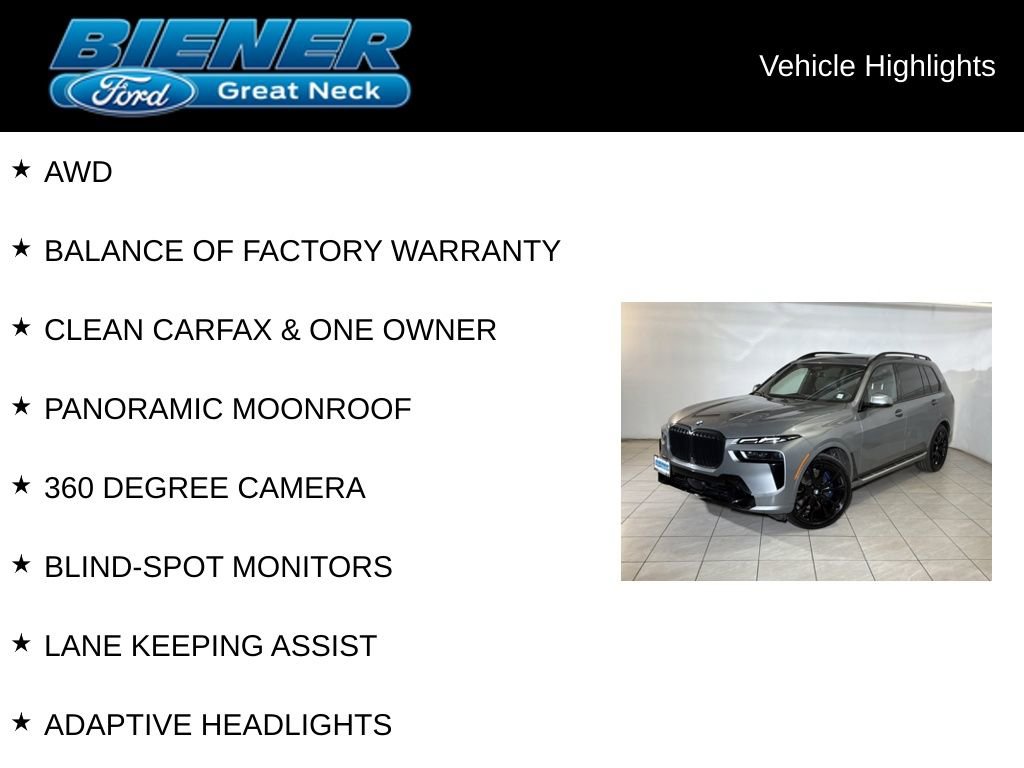 Used 2023 BMW X7 xDrive40i w/ Executive Package image 9