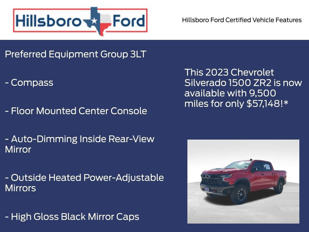 Used 2023 Chevrolet Silverado 1500 ZR2 w/ Technology Package image 17