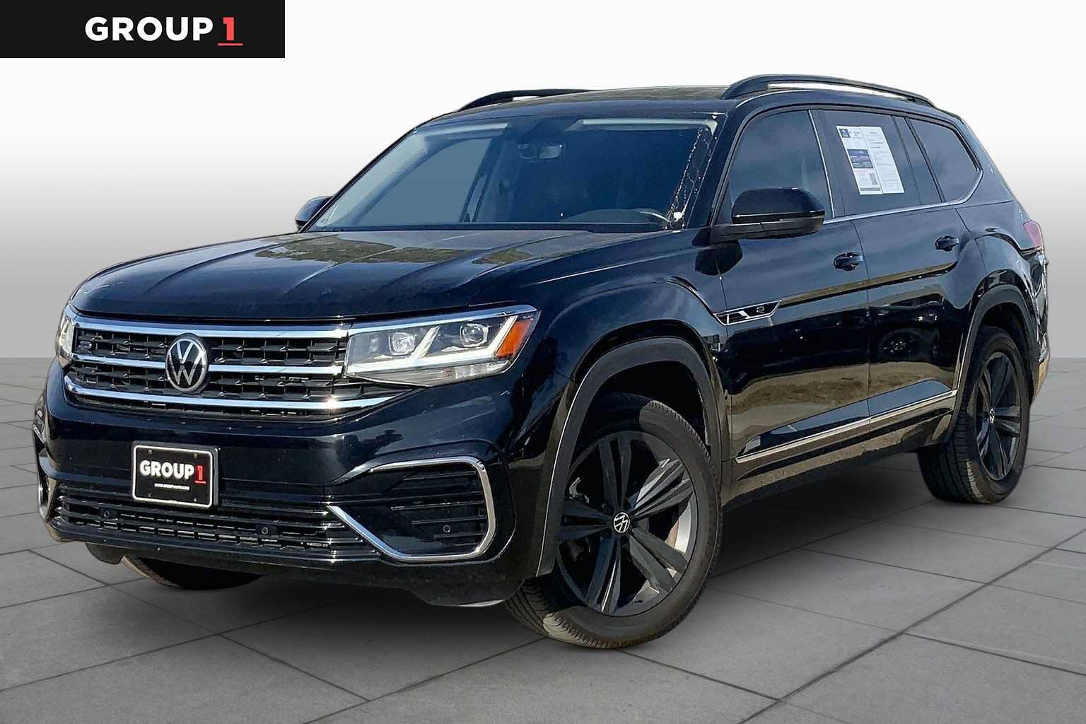 Used 2021 Volkswagen Atlas SE w/ Panoramic Sunroof Package FWD image 1
