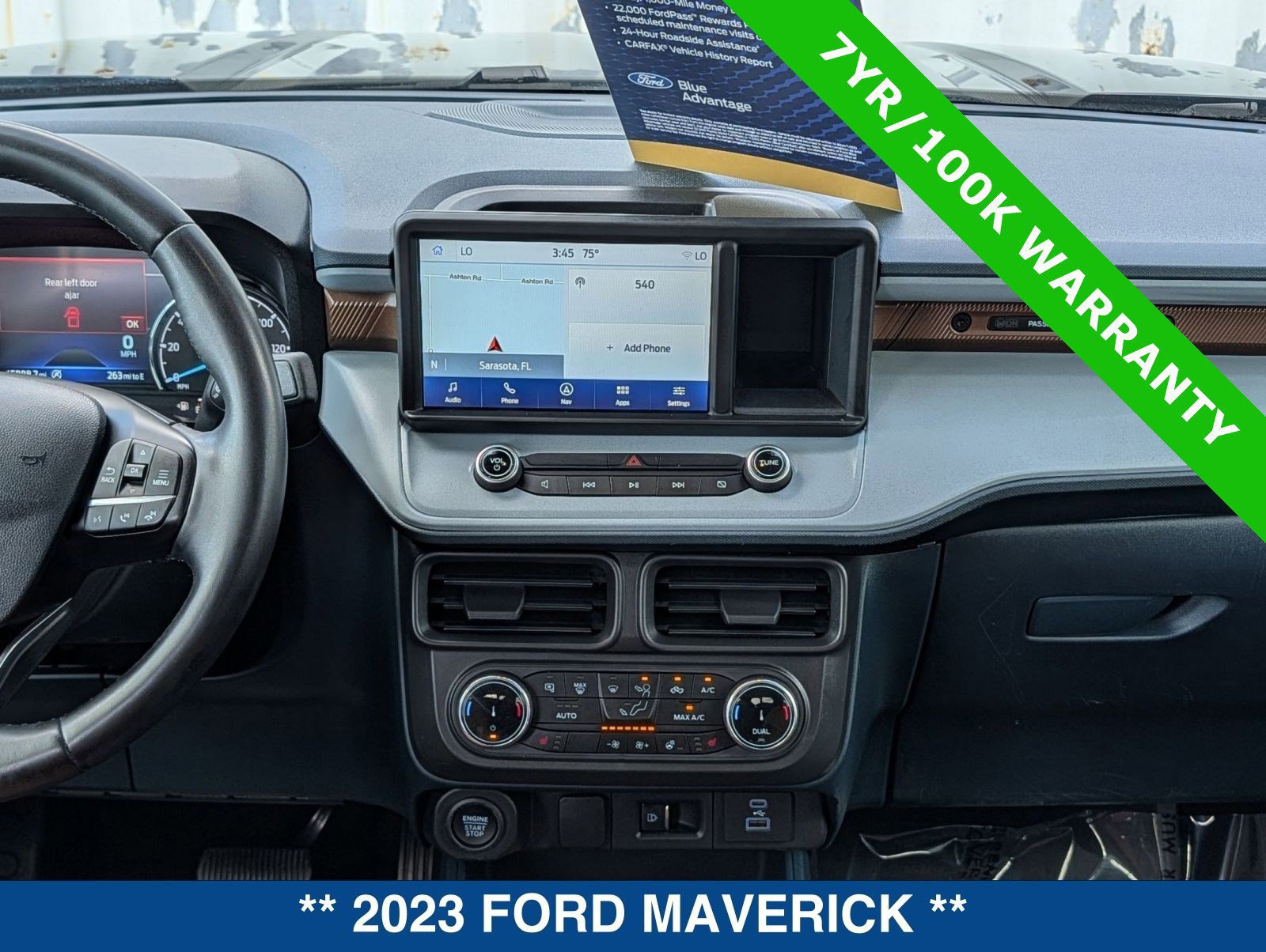 Certified 2023 Ford Maverick Lariat w/ Lariat Luxury Package image 17