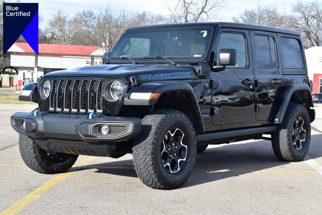 Used 2021 Jeep Wrangler Unlimited Rubicon 4xe w/ Cold Weather Group image 1