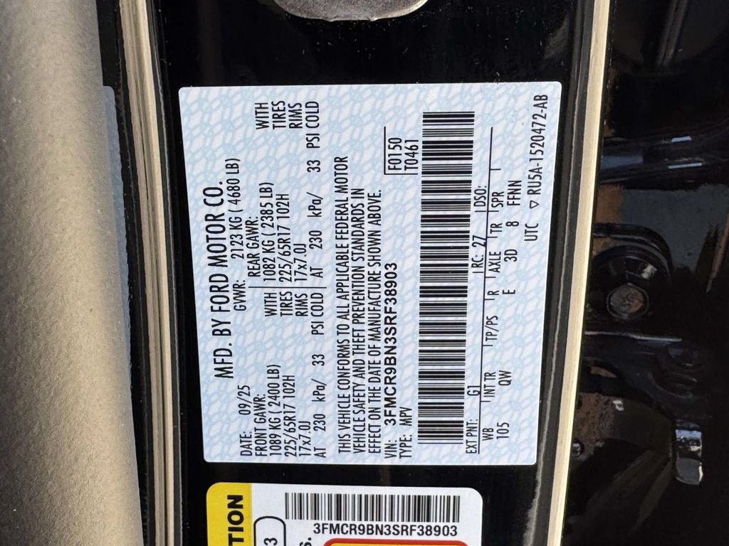 Certified 2025 Ford Bronco Sport Big Bend w/ Convenience Package AWD/4WD image 29