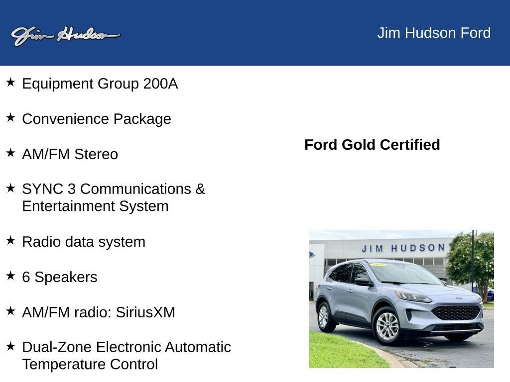 Certified 2022 Ford Escape SE w/ Convenience Package FWD image 12